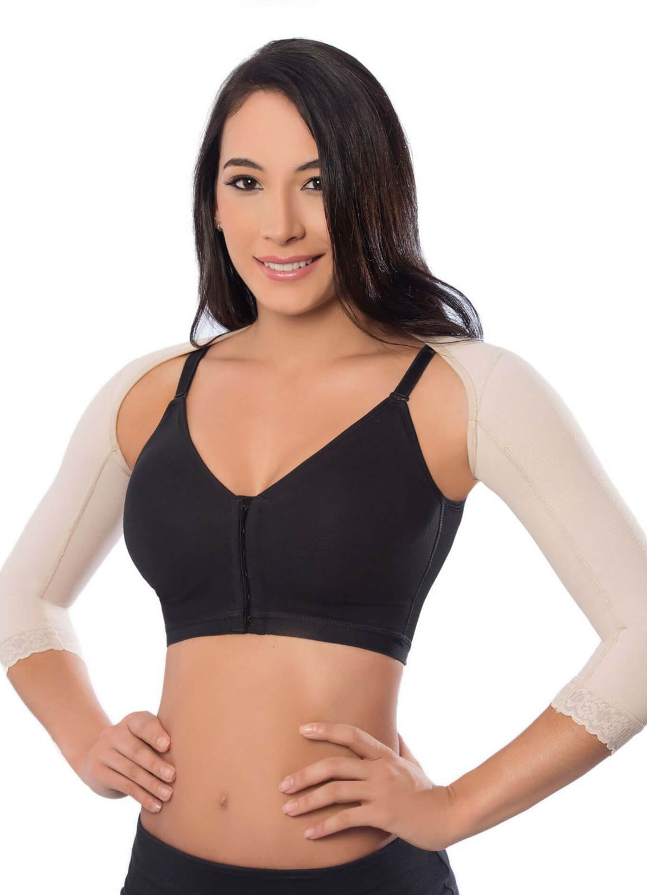 Compression Faja with Arm Sleeves 💎COUNTOURS YOUR BODY This is a Powernet  and comfy LYCRA LINNING high compression womens…